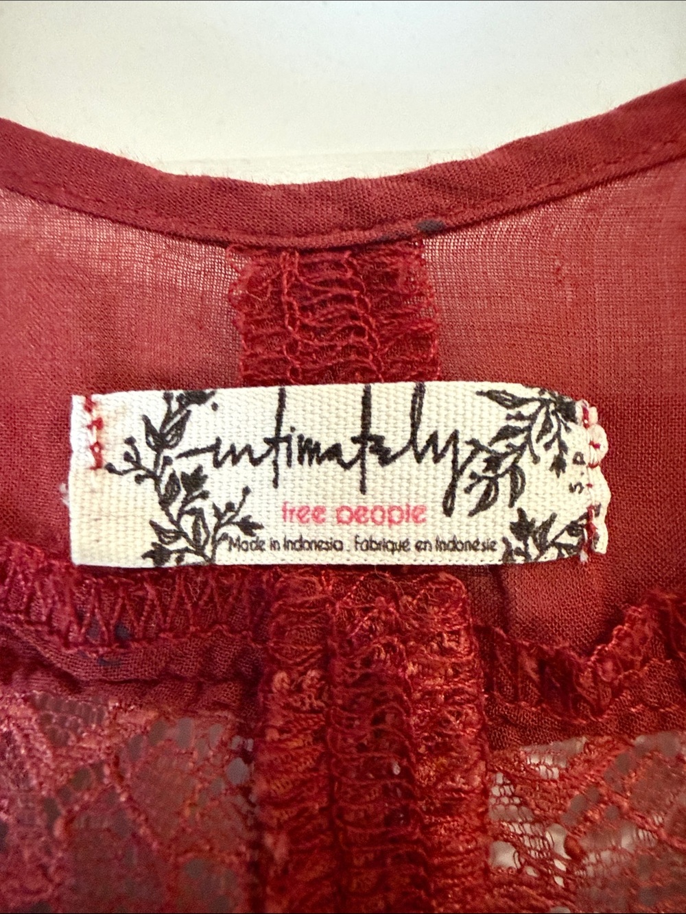 Free People Lace-Trim Swing Tunic - Picture 2 of 5